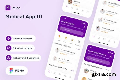 App UI Kit Design Pack 1 15xFIG