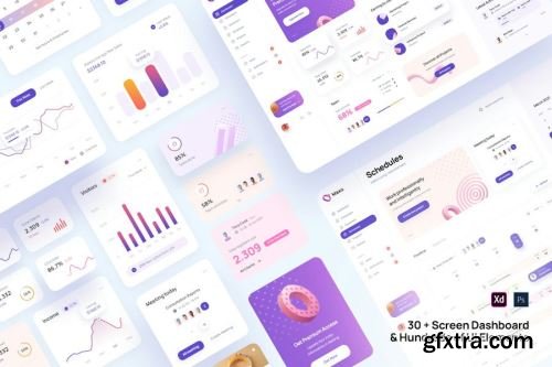 App UI Kit Design Pack 4 13xFIG