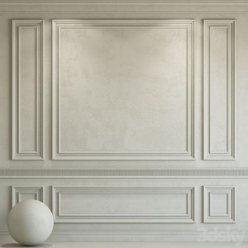 Decorative plaster with molding 185