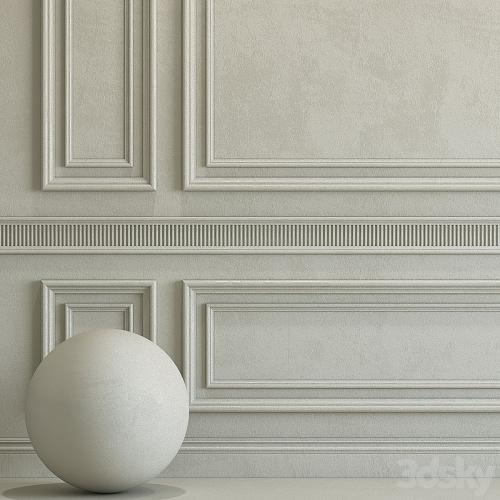 Decorative plaster with molding 185