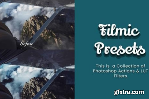 40 Filmic Photoshop Actions - Video LUTs