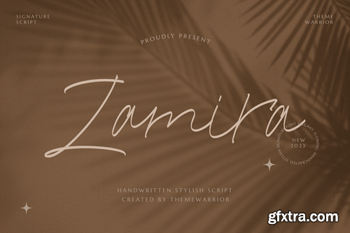 Zamira - Handwritten Font SKVAU7A