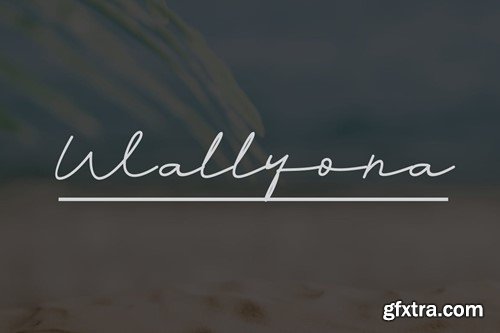 Wallyona Font 4FHSNGV