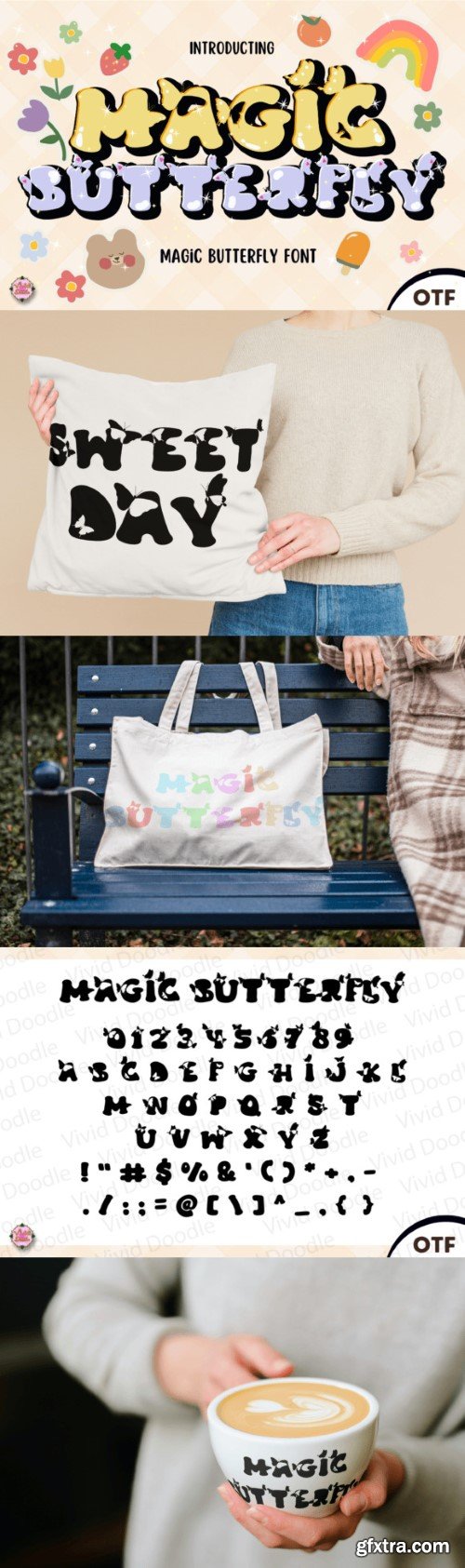 Magic Butterfly Font