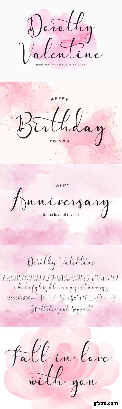 Dorothy Valentine Font