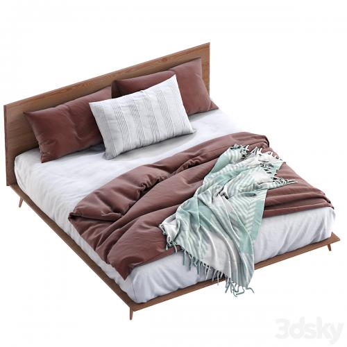 Bed Walnut By Westelm