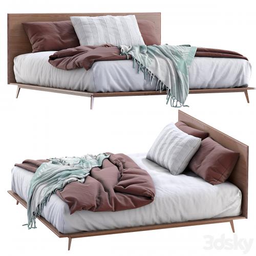 Bed Walnut By Westelm