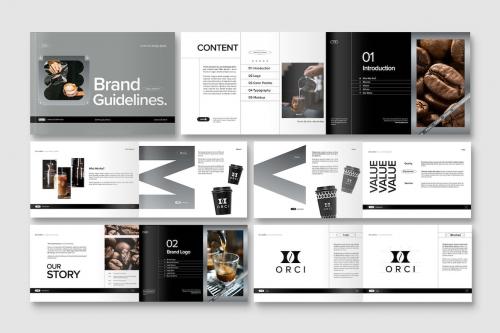 Brand Guideline Brochure Template