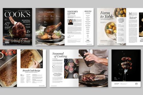 Food Magazine Template