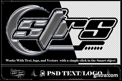4 PSD Glossy Golden Text Effect Photoshop RWWM3HC