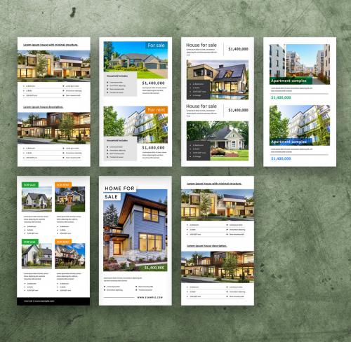 Real Estate Social Media Story Layouts - 381433679