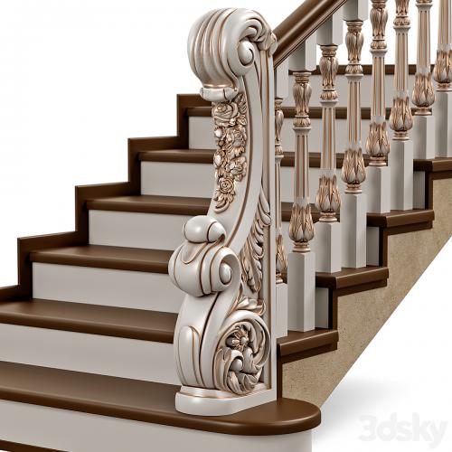 Wooden stairs 008