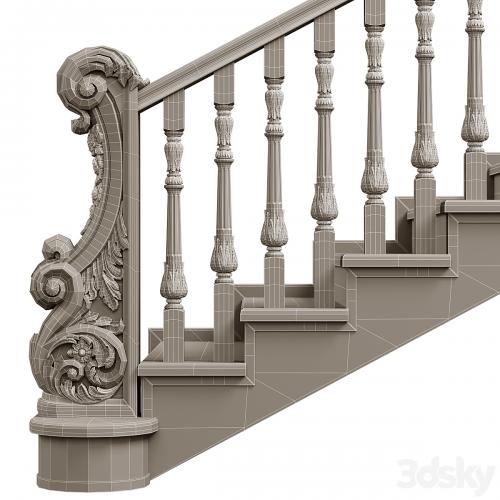 Wooden stairs 008