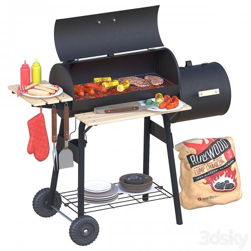 Charcoal grill BBQ