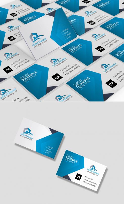 Safe Builders Business Card Layout - 381490671