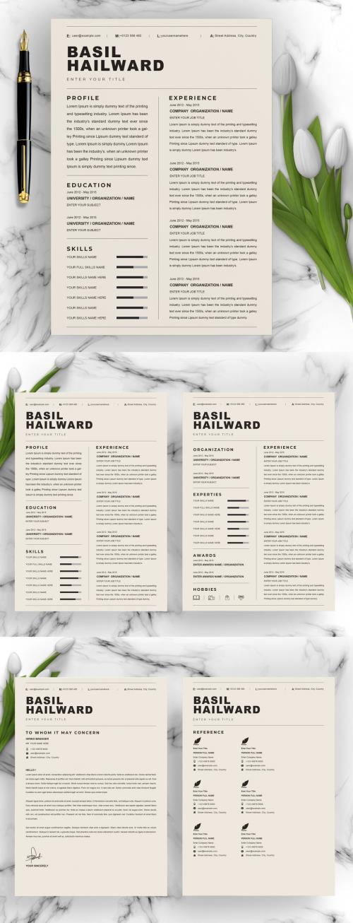 Clean and Professional Resume Layouts - 381769330