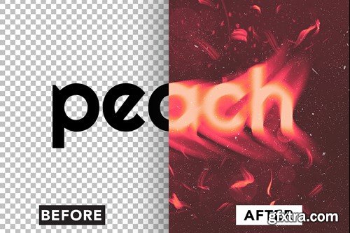 Motion Blur Text Effect 5NKVS66