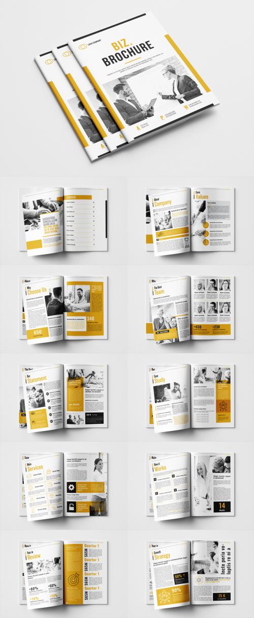 Business Brochure Layout - 381947666