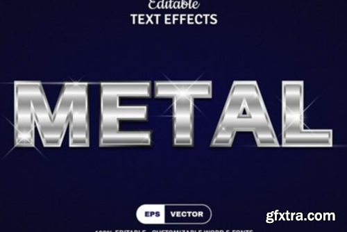 Editable Metal Text Effects