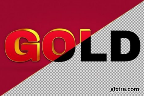 Vector Editable 3D Text Effect