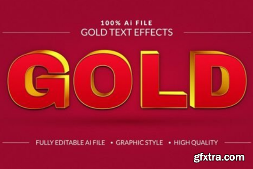 Vector Editable 3D Text Effect