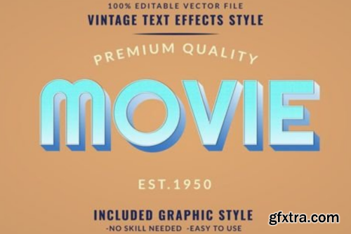 Retro Editable Text Effect