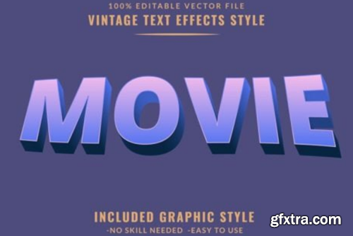 Retro Editable Text Effect