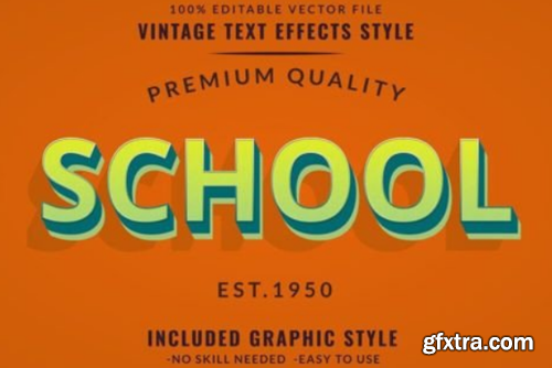 Retro Editable Text Effect