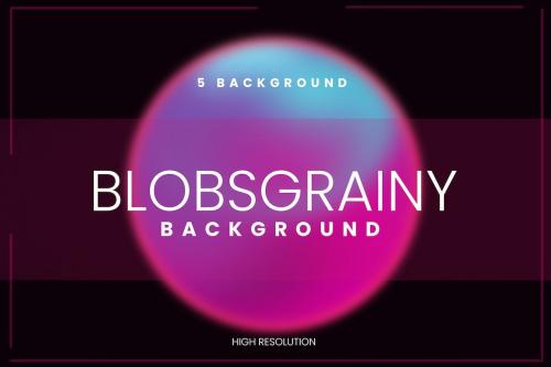 Blobs Gradient Texture Background