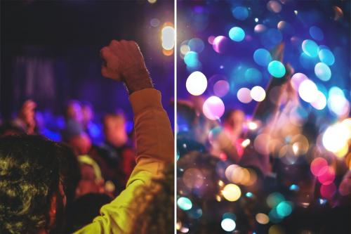 Colorful Bokeh Overlays