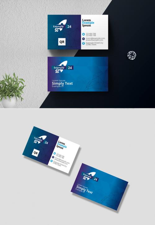 Technology Business Card - 382420873