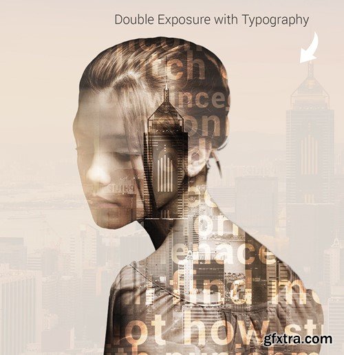 Double Exposure Photoshop Action SUD7LYH