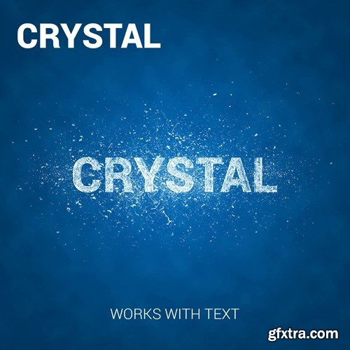 Crystal Ice Photoshop Action M66MPXX