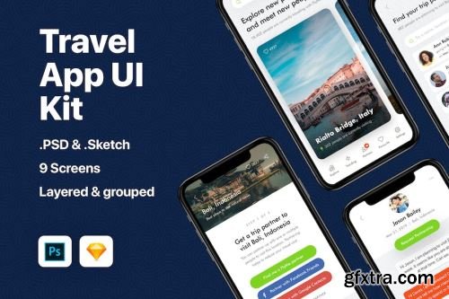 App UI Kit Design Pack 15 12xSKETCH