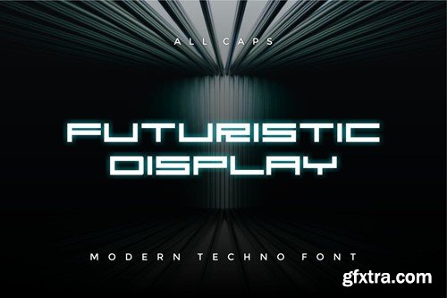 Resinog - Modern Techno Font 8TC3YAT