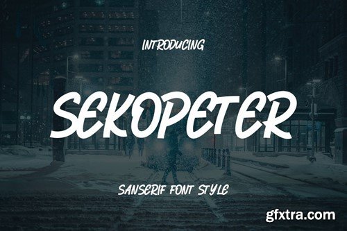 Sekopeter Font. 8QN7BD2