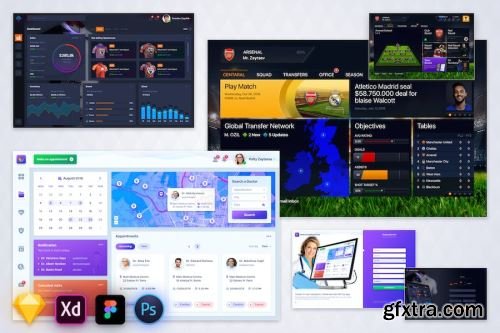 App UI Kit Design Pack 9 14xSKETCH