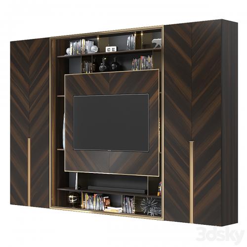 TV wall 041. (3 sizes)