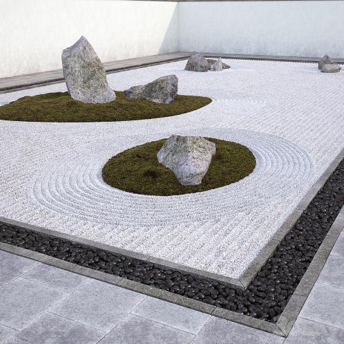 Japanese Zen Rock Garden