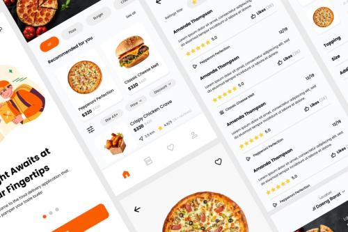 BiteRush - Food Delivery Mobile App