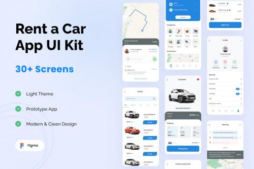 Renta Car Ui Design