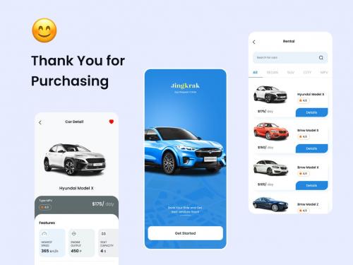 Renta Car Ui Design