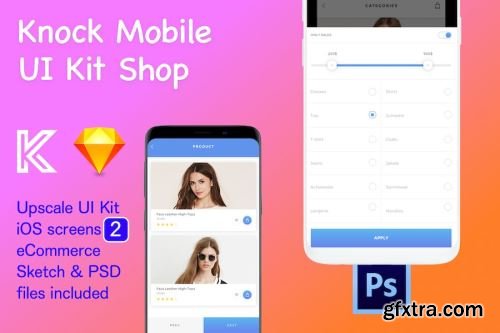 App UI Kit Design Pack 17 14xSKETCH