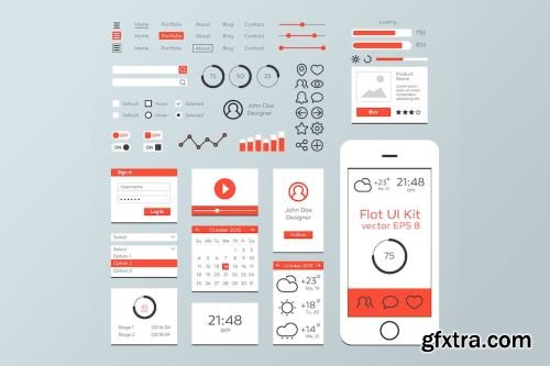 App UI Kit Design Pack 13 14xSKETCH