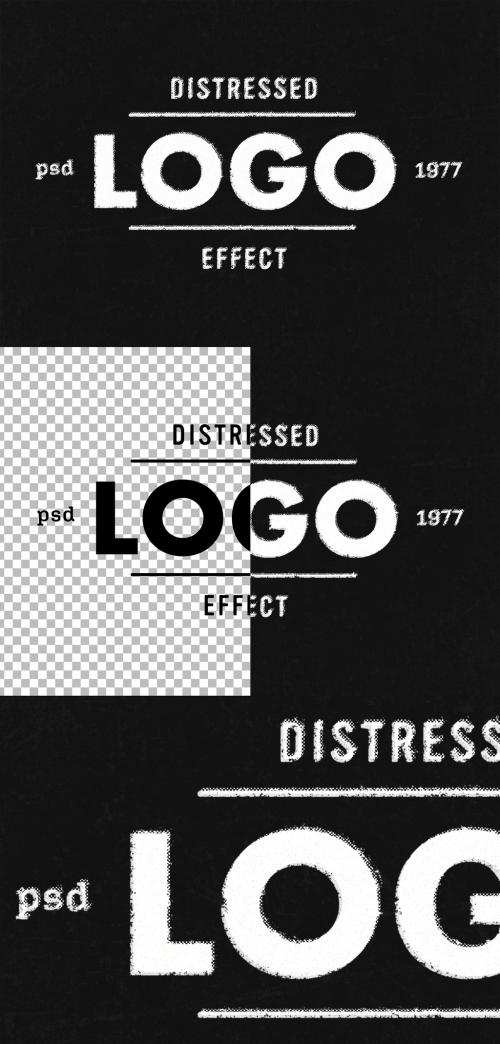 Distressed Effect Mockup - 382476985