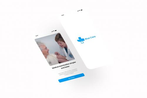 Blue Care - Medical App UI Kit