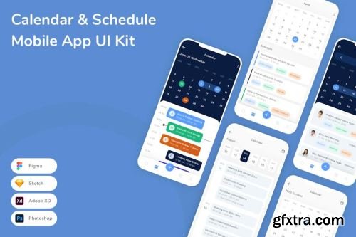 App UI Kit Design Pack 5 14xFIG