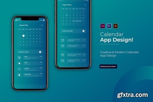 App UI Kit Design Pack 5 14xFIG