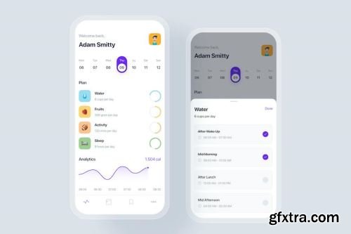 App UI Kit Design Pack 5 14xFIG