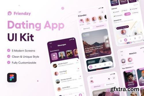 App UI Kit Design Pack 8 15xFIG